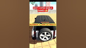 BEST 3 OPEN WORLD GAMES 2025 😱 #gaming #shorts #ark
