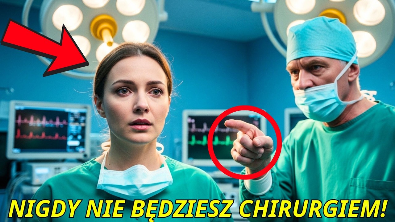 „Nigdy nie będziesz chirurgiem” – powiedział mój szef  Potem uratowałam mu życie