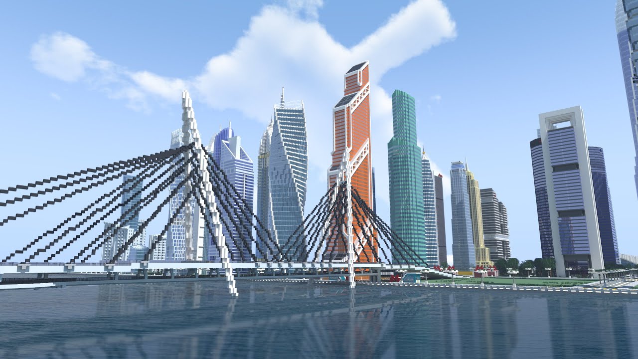 Мой город в Minecraft спустя 2,5 года! | Обзор