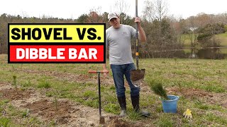 #120 Planting Tree Seedlings With a Shovel vs. Planting Bar (aka, Dibble Bar)