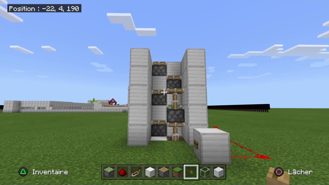 [TUTO] ASCENSEUR A PISTONS MINECRAFT 2020 - YouTube