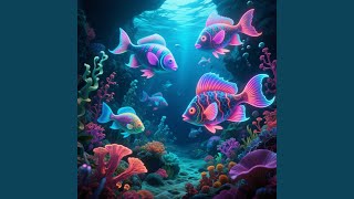 Blue Lights Floating