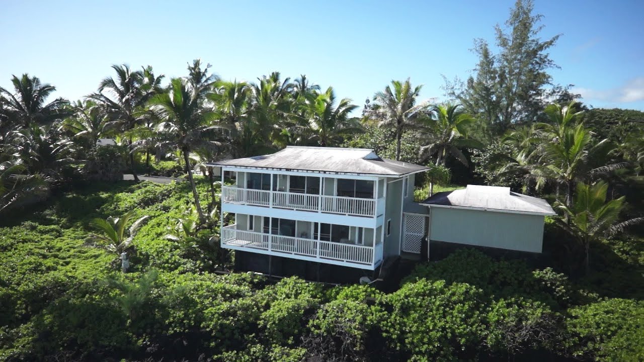 Welea St. in Hawaiian Beaches, Big Island of Hawaii YouTube