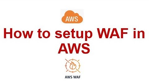 How to setup a WAF (Web Application Firewall) in AWS #aws #loadbalancer #firewall