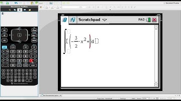 TI-Nspire CX CAS - Integrating the polynomial function