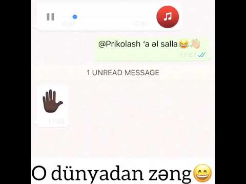 O dünyadan zəng 😂 - Prikolash