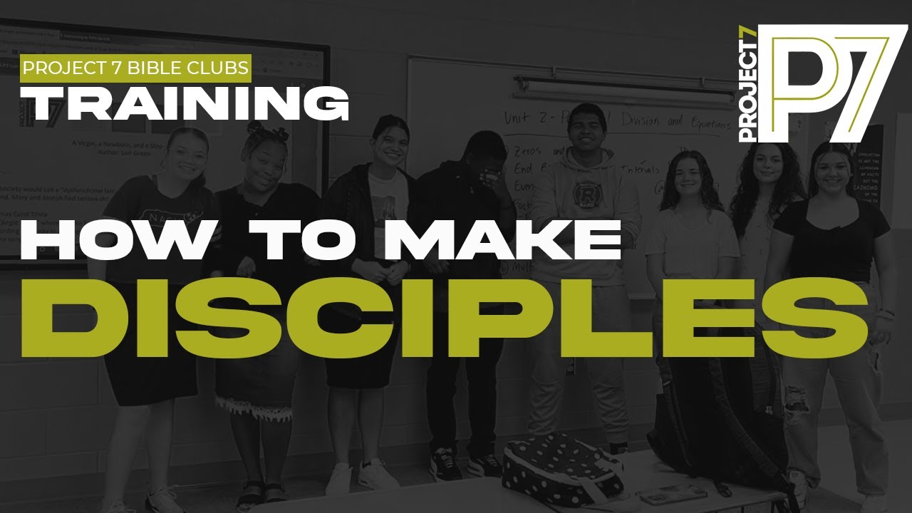 How To Make Disciples - YouTube