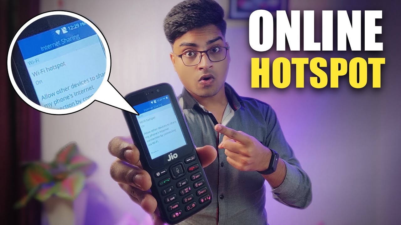 Jio Phone Online Hotspot Setting in Hindi Without OmniSD and PC YouTube