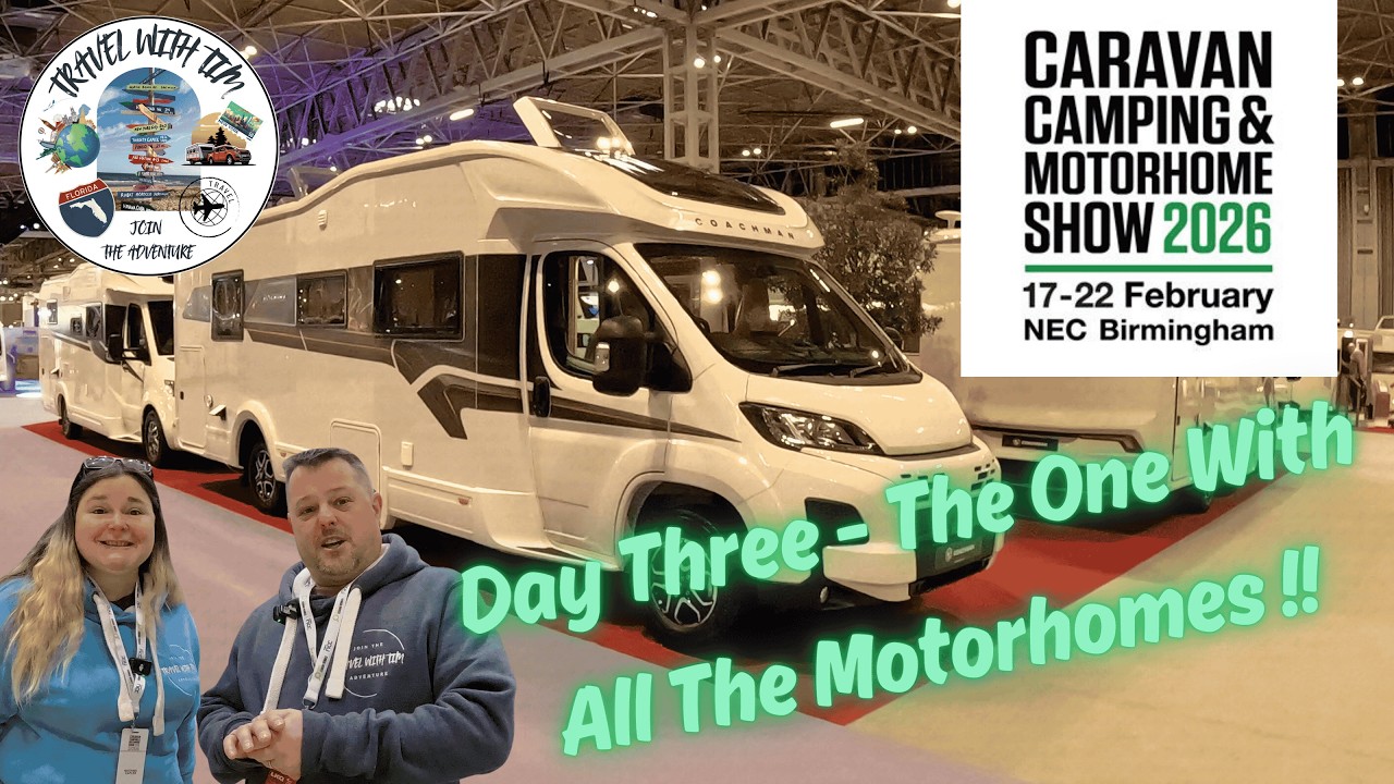 NEC Caravan Camping & Motorhome Show 2026 Day 3 - It’s Motorhomes Motorhomes Motorhomes