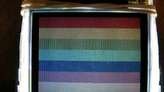 Nokie 3595 LCD - AVR tiny2313 - Hello World