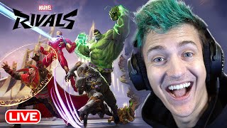 ? Ninja First Stream in 2025 Marvel Rivals - Live