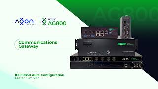 AG800 Series – Communication Gateway for Power Substation Automation
