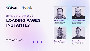 How To Load Pages Instantly On Any Website | Google and NitroPack Webinar