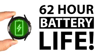 Top 20 Galaxy Watch 4 Battery Saving Tips and Tricks (50 Hour AOD!)