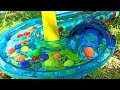 Somen wiggle10 kinds of water slides water sounds and asmr