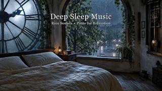 Soft Rain & Gentle Piano at an Old Clocktower 🌧️🎹 3.5 Hours Sleep Music for a Peaceful Night screenshot 5