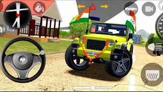 Modified Mahindra Thar😈 Games:Indian Thar (Gadi Wala Games) Car Game Android Game - Android gameplay screenshot 4