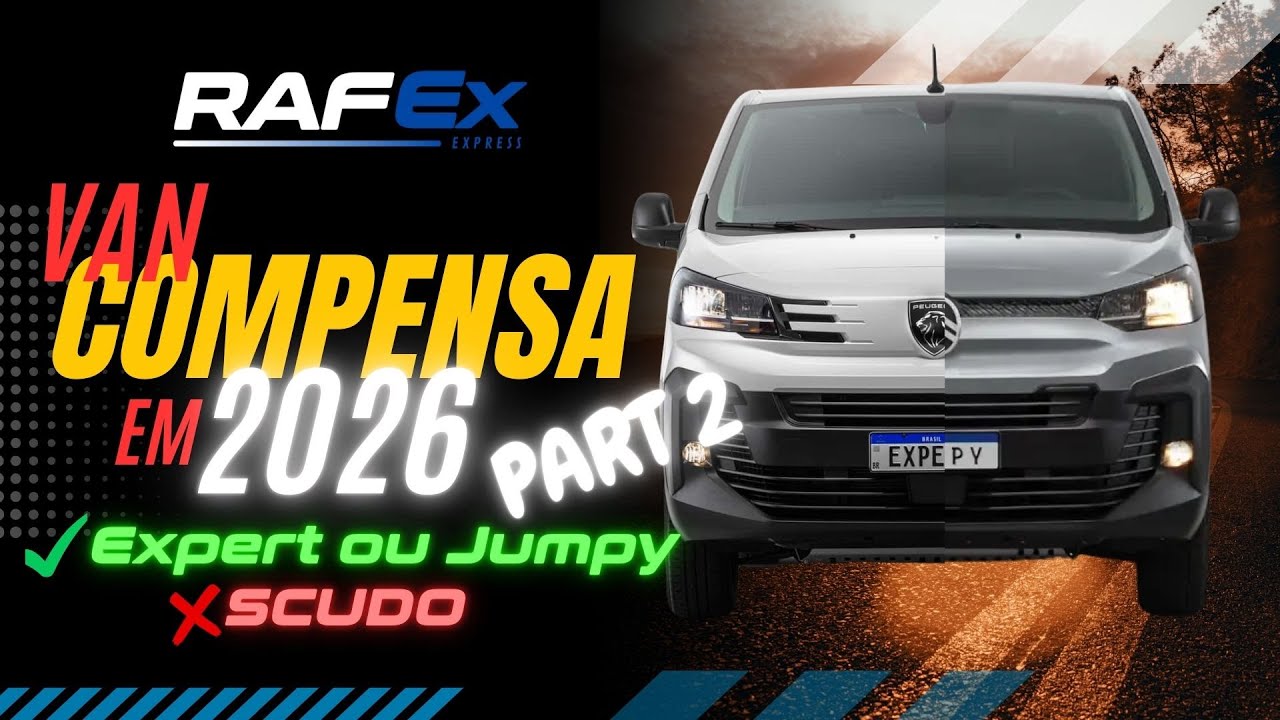Compensa Van em 2026?? Minha escolha Jumpy e Expert Part.2