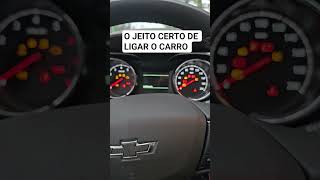 O JEITO CERTO DE LIGAR O CARRO (TRACKER RS 1.2 TURBO) #tracker #chevrolet #chevrolettracker #gm