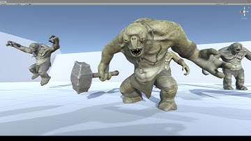 Cave troll for Unity