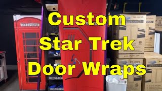Custom Star Trek Door Wraps.