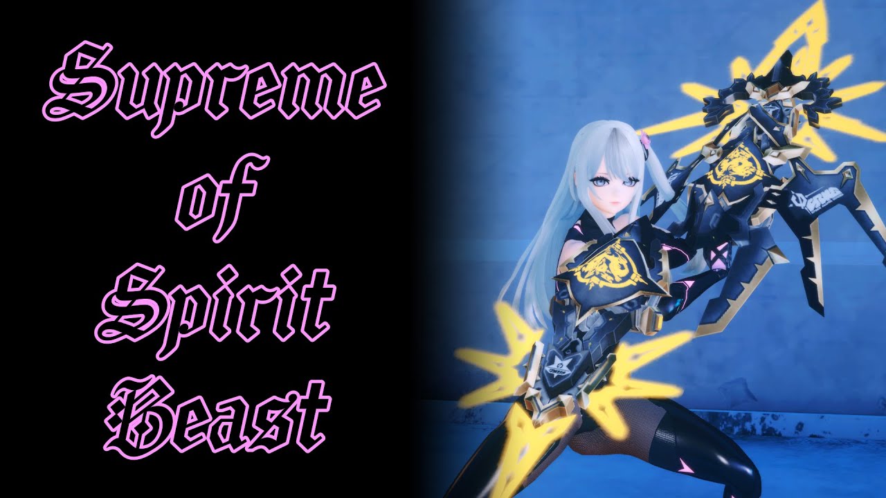 【PSO2NGS】Supreme of Spirit Beast / シコウレイジュウ Camo Showcase - YouTube