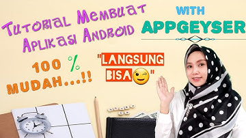 Tutorial membuat aplikasi quiz berbasis android menggunakan appgeyser