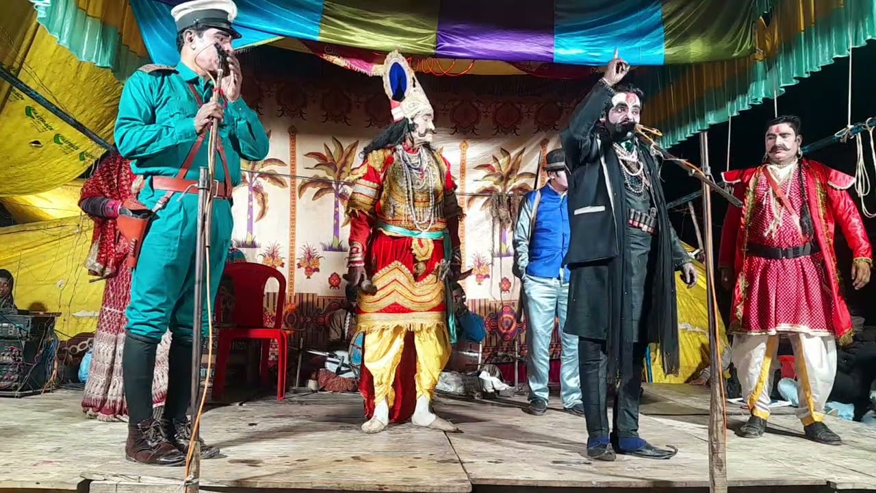 आकाश की चांदनी# ज्वाला की ललकार #उर्फ डाकू संग्राम सिंह #भाग 6 खंना सिंह चौहान कीनौटंकी#funny#comedy