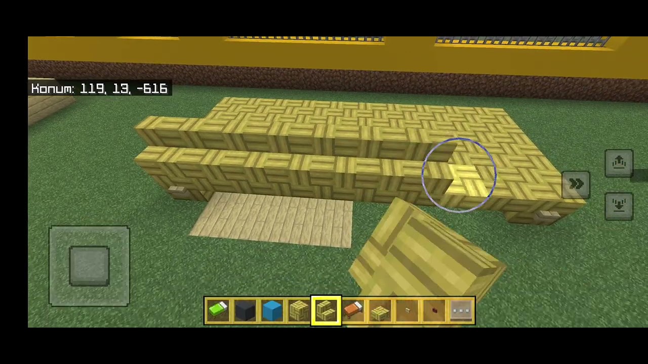 Minecraft ta otobüs yaptım 