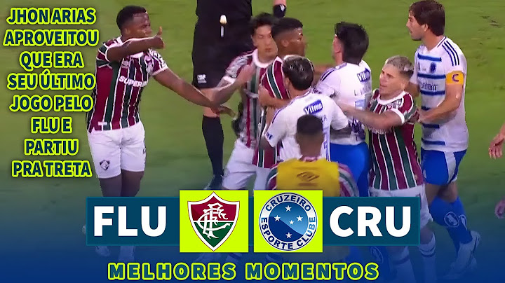THERE WAS A HEAVY FIGHT FROM JHON ARIAS | Fluminense x Cruzeiro | Highlights | Brasileirão 2025