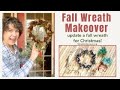 🎄 Update a Fall Wreath for Christmas! 🎁 🎄 ⭐️