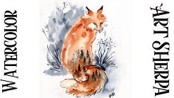 How To Paint Watercolors Live With The Art Sherpa - Youtube