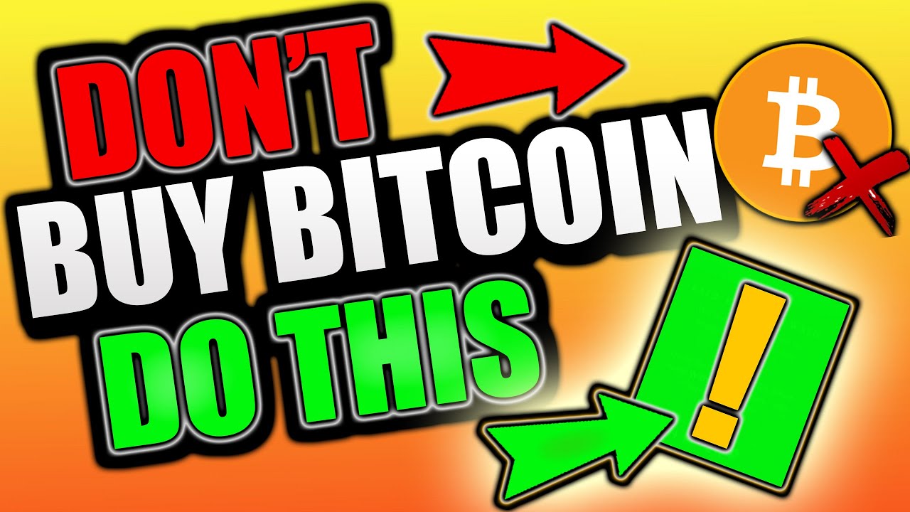 DO NOT BUY BITCOIN! - BUY CRYPTO ALTCOINS - Ethereum, Cardano, Solana, Polygon, DOT, Chainlink!