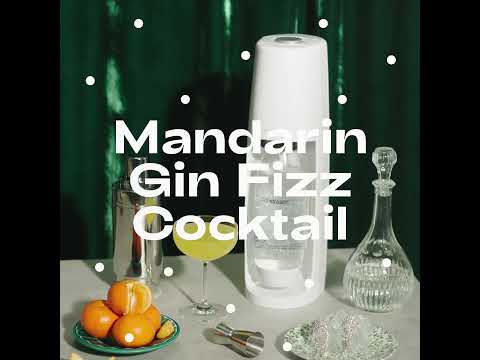 Mandarin Gin Fizz Cocktail