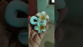 flower clip #Rs25#ibinacreation #9605141986