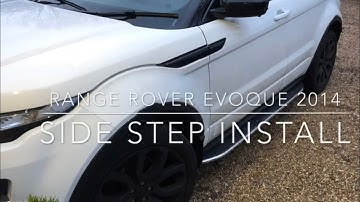 Range Rover Evoque - Side Step Install