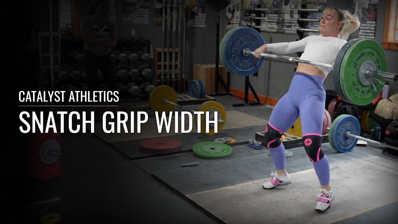 Snatch Border Find Your Snatch Grip Width - YouTube