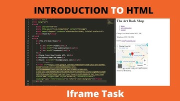 Task 6 How to Embed Google Map with iframe HTML Tag to  a Website| HTML Tutorial for Beginners