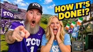 Is This What a College Football Tailgate Is Like! (First Ever… in Ireland) Pt 1.