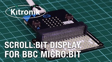 Pimoroni scroll:bit for BBC micro:bit from Kitronik