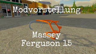 LS22 Mods (Ps4) Massey Ferguson 15 Holzgreifer Modvorstellung (Ps4,Ps5,Xbs,Xb1,PC/Mac)