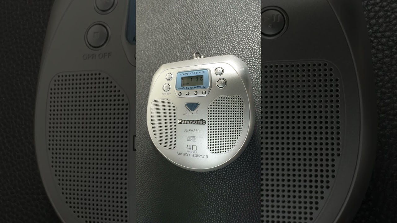Panasonic SL-PH270 Portable CD Player with Built-In Speakers