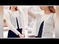 حصري جاكت كروشية الأكثر طلبا 2021 Wonderful crochet women's jacket / قناة كروشية يوتيوب