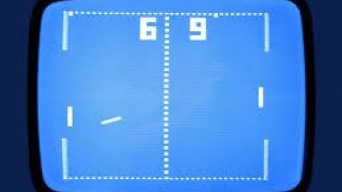 How to Recreate Pong