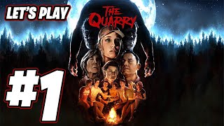 The Quarry | Blind Let's Play | W/Facecam + WifeyStrain Part 1