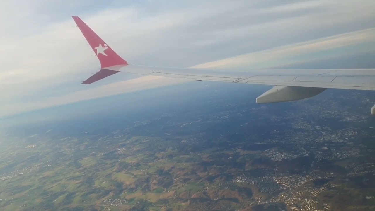 Corendon Airlines XC2407 am 01.03.2022 Start und Landung von Antalya nach Düsseldorf