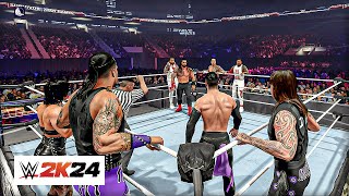 Wwe 2K24: The Bloodline Vs. The Judgment Day (Epic Gameplay)