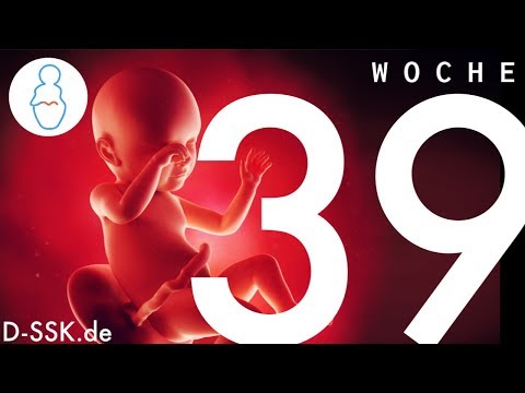 Video: 39 Wochen Schwanger - Bauch, Ausfluss, Fötus