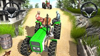 Tractor Driving Simulator Village Game 2021 | Best Farming Tractor Games | Tractor Games screenshot 5