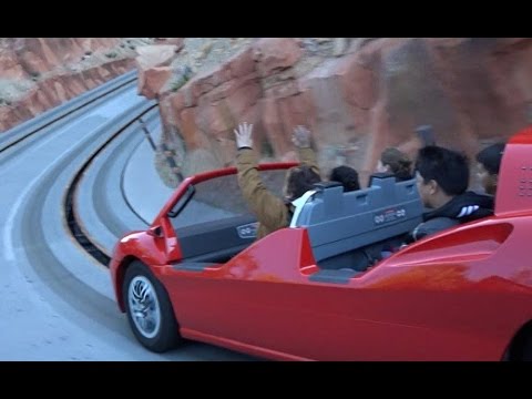 Dlr60 カーズ ラジエーター スプリングス レーサー カリフォルニアディズニー Cars Radiator Springs Racers Pov Youtube